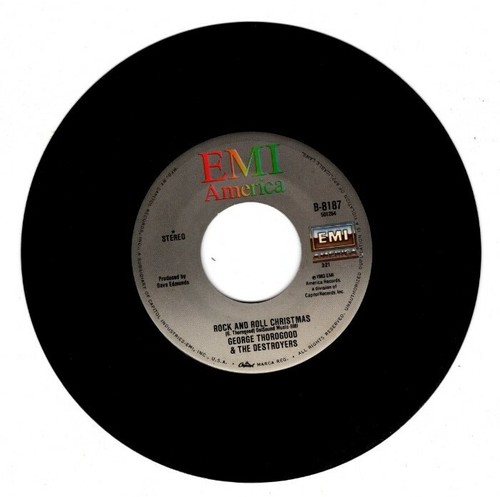George Thorogood & The Destroyers 45 *Rock & Roll Christmas/New Year's Eve Party - Picture 1 of 2