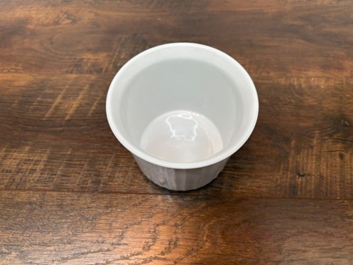 Corning Ware 20 oz Mug Soup Bowl and Vented Lid Cover F-22-VPC French White - Picture 7 of 8