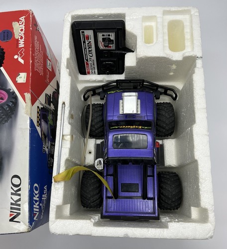 Nikko Explorer Imcadisa Sound System Skala 1/18 mit Ovp RC Vintage Purple - Bild 17 von 17