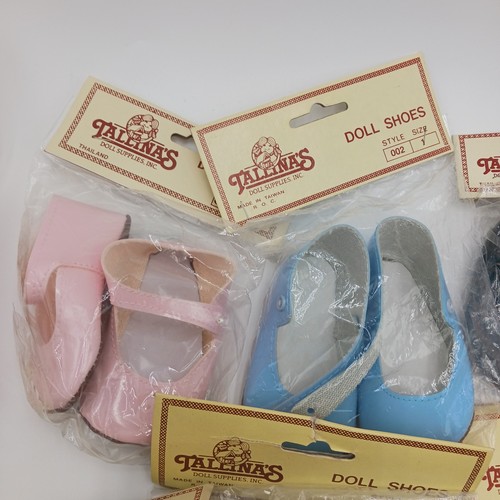 Große Menge Posten neu aus altem Lagerbestand/gebrauchte Puppenschuhe Tallinas/andere verschiedene Paar Schuhe 80er - Bild 6 von 20
