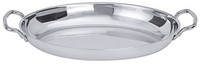 Contacto Edelstahl Ovale Beilageschale 0,5 L