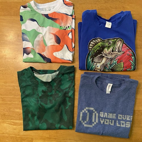 Boys Lot Of 4 Size 8 Shirts