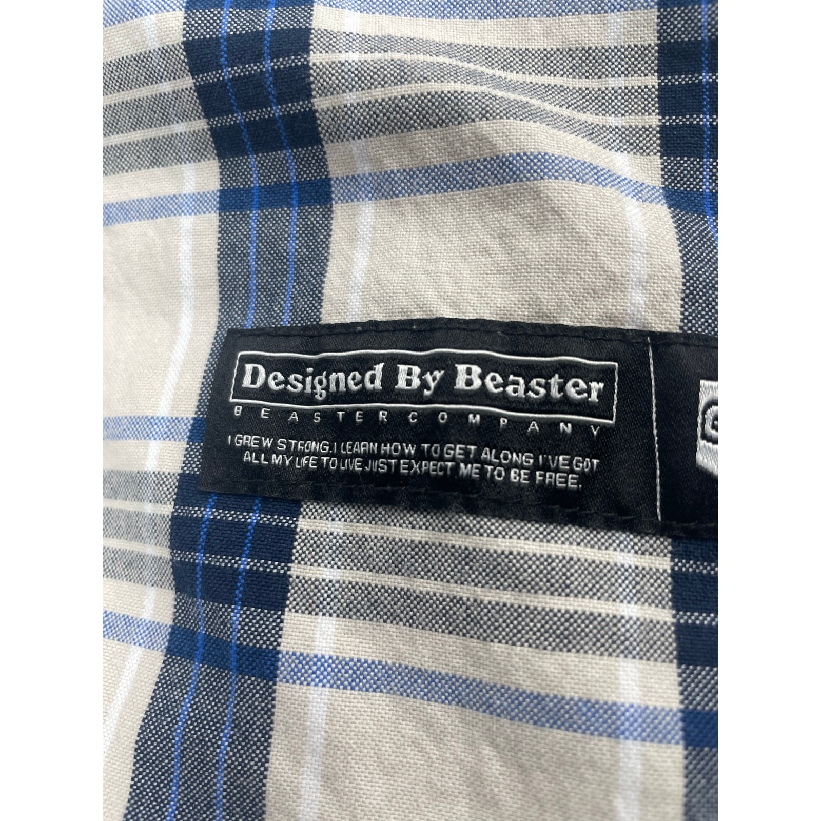 Beaster Button Down Shirt SMALL Graphic Long Slee… - image 11