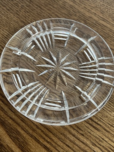 Vintage Waterford Crystal Cut Glass Ashtray 5” - Picture 6 of 6