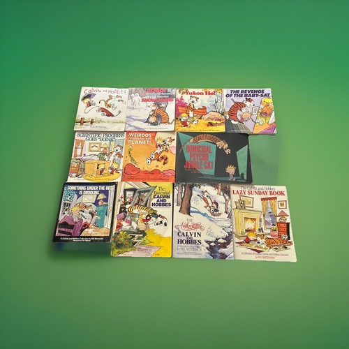 Calvin und Hobbes von Bill Watterson Set mit 11 Büchern aus den 80’er und 90’er Jahren