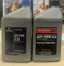 FREE SHIPPING Genuine Honda/Acura Trans Fluid ATF Type2.0  ( 5 )Qrts-08200-9015