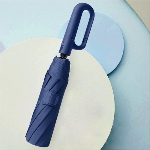 Travel Folding Golf Umbrella 10 Ribs Automatic Open/Close,Lightweight Portable - Picture 5 of 7