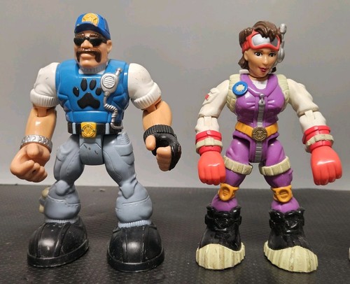 Fisher Price Rescue Heroes - Bill Barker, Ariel Flyer, Perry Medic, Jake Justice - Imagen 7 de 18