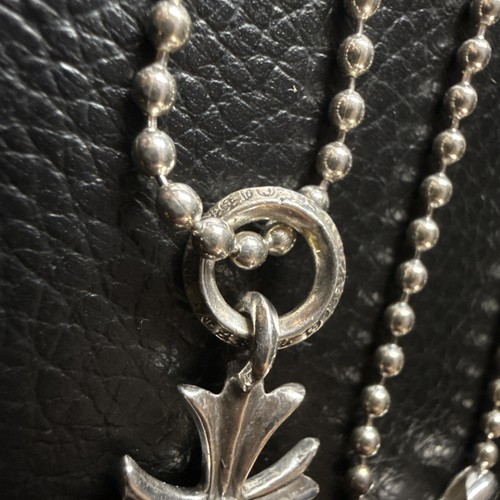 chrome hearts style cross pendant necklace - Picture 3 of 4