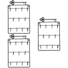 3pcs Mehrzweck -Wandmontage Haken Iron Punch Free Haken