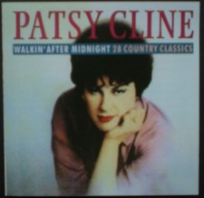 Patsy Cline - Walkin' After Midnight - 28 Country Classics - Used CD - V5783z