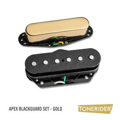 Tonerider Ápice Blackguard Hum-Cancelling Tele Pastilla Set - Oro - Imagen 1 de 3