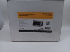 StarTech.com Conference Table Connectivity Pop up Box with AV and Data Ports