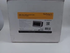 StarTech.com Conference Table Connectivity Pop up Box with AV and Data Ports