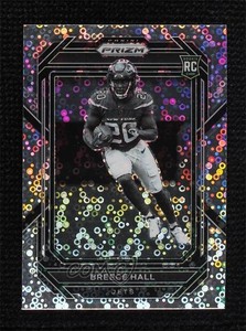 2022 Panini Prizm Rookies No Huddle Prizm Breece Hall #317 Rookie RC