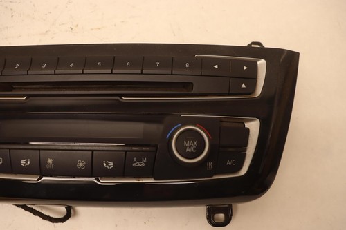 2012-2016 BMW 335I F30 RADIO & A/C CLIMATE HEATER TEMPERATURE CONTROL PANEL OEM - Picture 5 of 11