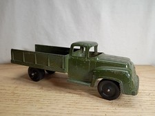 Tootsietoy Ford F700 Army Truck Green Made In USA Excellent Condition