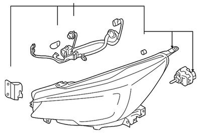 Genuine Subaru Composite Assembly 84002XC01C