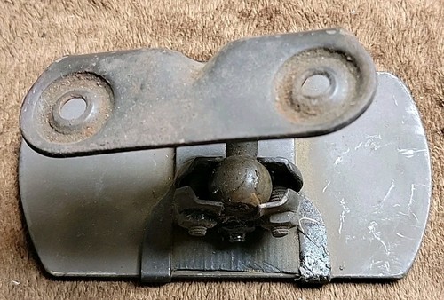 Early Ford Era Rear View Mirror Complete With Bracket 4.75" x 2.5" 1920s/1930s - Picture 4 of 5
