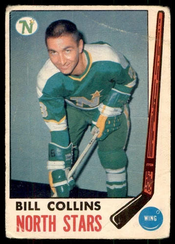1969-70 O-PEE-CHEE BILL COLLINS RC MINNESOTA NORTH STARS #126