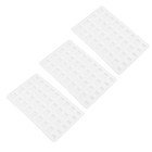  3 Pcs Miniature Brick Mold Small Silicone Moulds Dollhouse Building Supplies
