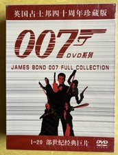 New SealedJames Bond 007 Full Collection Box Set 20 DVD's Movie Vol 1-20 Chinese