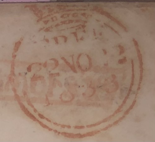 Superb 1833 free frank wrapper (NOT free front) To Duke of Hamilton. - Picture 2 of 5