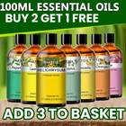 100ml Essential Oils Pure & Natural Premium Grade Oil Aromatherapy Diffuser Oils
