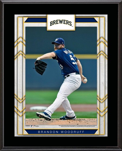 Brandon Woodruff Milwaukee Brewers 10.5" x 13" Player Plaque