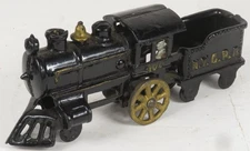 antique cast iron train A .C. Williams locomotive mint