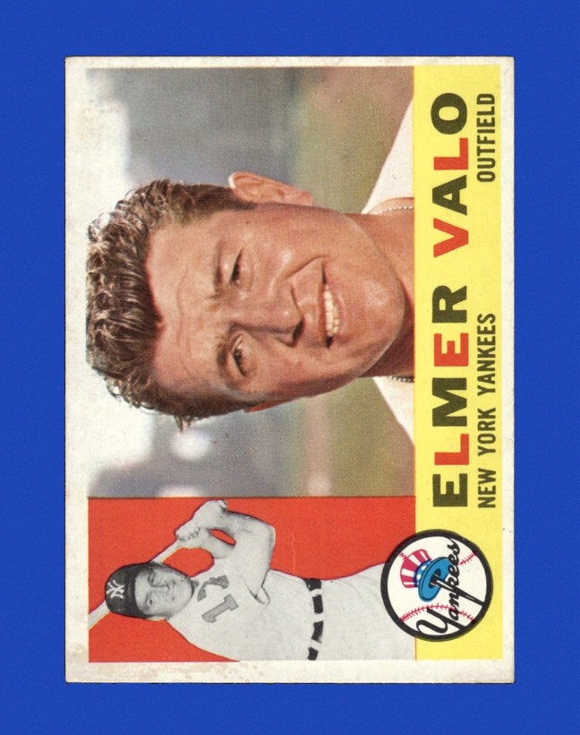 1960 Topps Set-Break #237 Elmer Valo EX-EXMINT *GMCARDS*