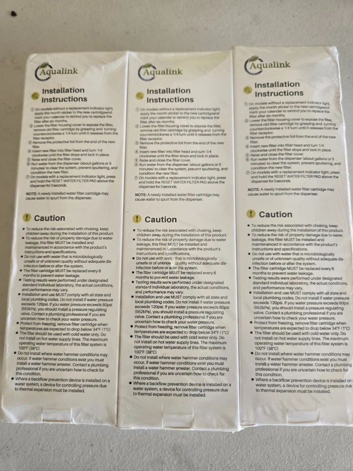 ICEPURE UKF8001 Compatible con Whirlpool EDR4RXD1, 4396395, Maytag (3 paquetes) Foto 2 de 3