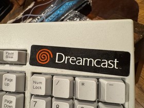 Official OEM Sega Dreamcast video game Keyboard CIB complete Typing of the Dead