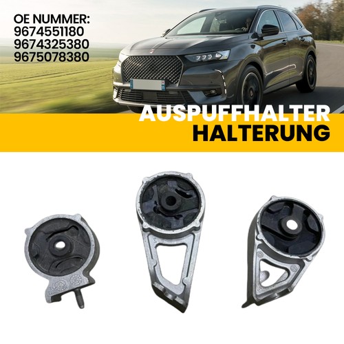 3PCS Auspuffgummi Halter Schalldämpfer Für Peugeot 308 3008 Citroen 9674325480 - Bild 16 von 18