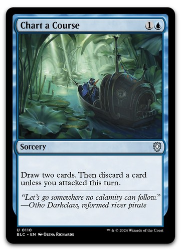 Chart a Course #110 (NM) Bloomburrow BLC Magic MTG - Picture 1 of 2