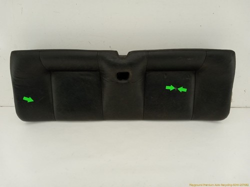 Audi TT MK1 8N COUPE Rear Leather Seat Lower Cushion Black Fits 2000-2006 00 01 - Picture 9 of 12