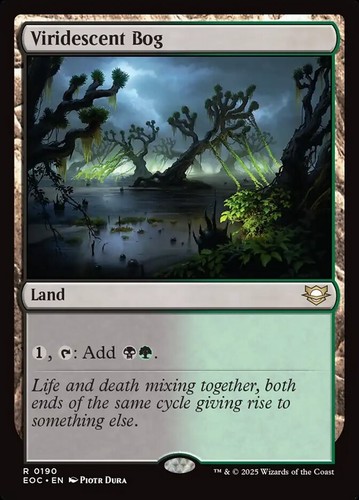 Viridescent Bog - 190 - NM - Commander: Edge of Eternities - MTG - Picture 1 of 1