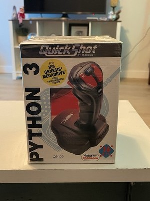 New Quick Shot Python 3 Analog Stick (Sega Genesis) Model QS-135 RARE