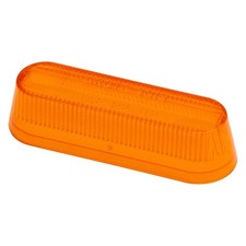 GROTE 90153 Replacement Lens ,Oval,Amber 2VPW7