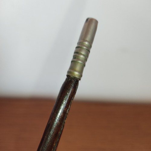 Trachtenmesser Alt Jagdmesser Horn Griff Rehbock? Vintage Lederscheide Solingen - Bild 13 von 24