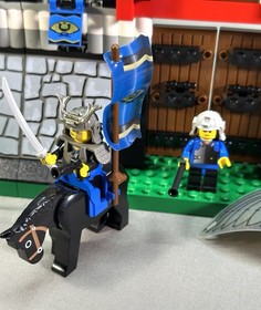 LEGO 6093 Flying Ninja Fortress (Castle) 100% Complete w/Box & Manual 1998 NICE!