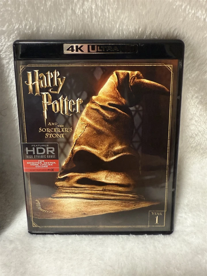 HARRY POTTER AND THE SORCERER'S STONE 4K ULTRA HD / BLU-RAY W/ SLIPSLEEVE YEAR 1 Foto 4 de 4