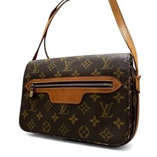 LOUIS VUITTON Monogram Saint Germain Shoulder Bag Used With Storage Bag