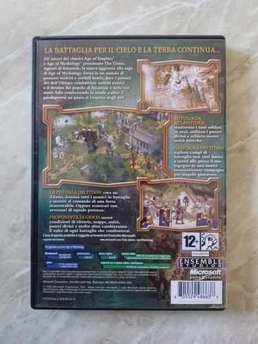 GIOCO AGE OF MYTHOLOGY THE TITANS PC ITA - Foto 2 di 3