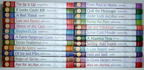 Annie’s Scottish BakeHouse Mysteries Complete set 24 Hardcover Books Dust Cover - Picture 2 of 4