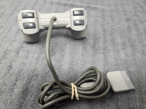 Sony PlayStation 1 OEM Controller SCPH-1080 Gray (Tested) (F) - Picture 4 of 4
