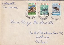 SA20e Finland, Helsinki 1966 Air Mail to Belgium, cover