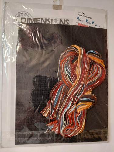 Lot Of 7 TIGER LEOPARD WOLF Dimensions+More Counted Cross Stitch Kits - Picture 7 of 15