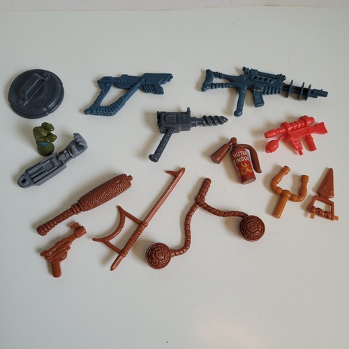 TMNT Teenage Mutant Turtles Action Figure Accessories Lot of 13  See Description