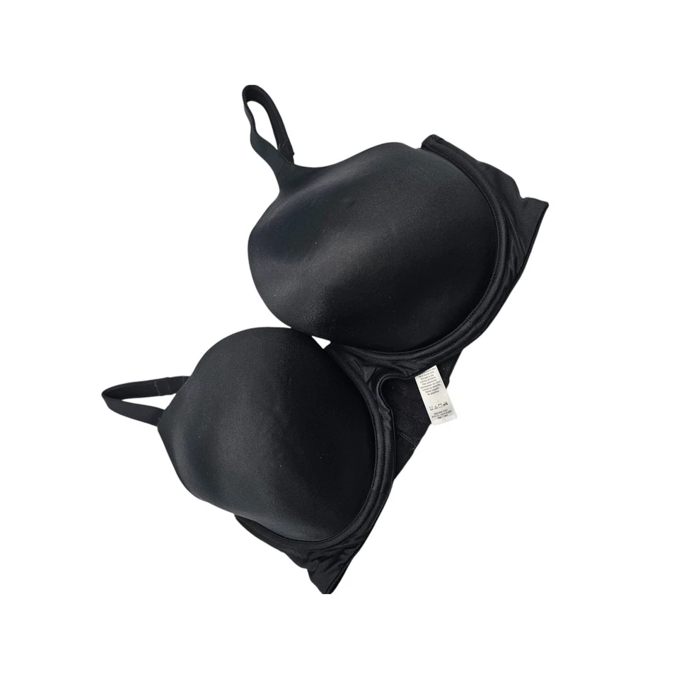Sujetador Camiseta Clásica Dreamfit Mujer Talla 38DDD Negro Sólido Foto 2 de 4